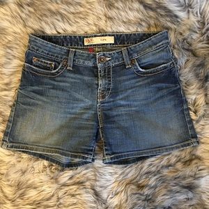 BKE denim shorts